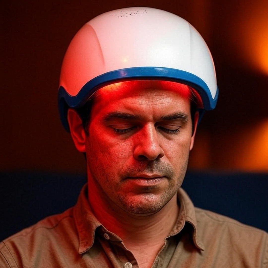 Casque LED pour repousse de cheveux Luminothérapie